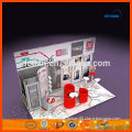 double deck exhibition booth,double deck trade show booth displays on leasing